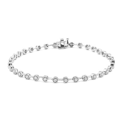 Bracciale in platino con Diamante SI2 (G)