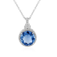 Collana in argento con Fluorite Cangiante