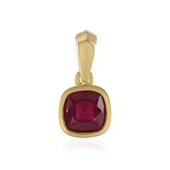 Ciondolo in argento con Rubino del Madagascar