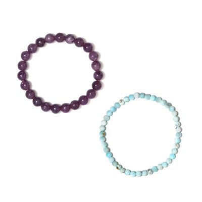 Bracciale con Lepidolite