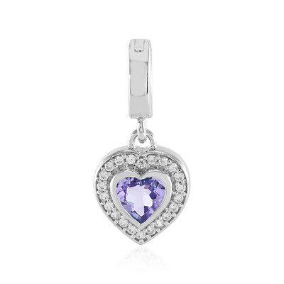 Ciondolo in argento con Tanzanite (non riscaldata)