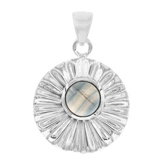 Ciondolo in argento con Fluorite