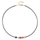 Collana in argento con Ematite Nera