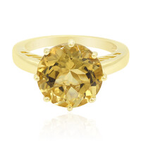 Anello in argento con Citrino