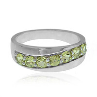 Anello in argento con Granato Mali