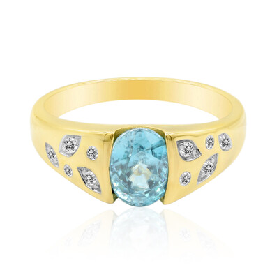 Anello in oro con Zircone Ratanakiri (Adela Gold)