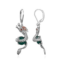 Orecchini in argento con Agata