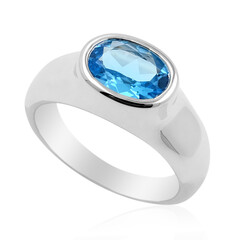 Anello in argento con Topazio Marambaia