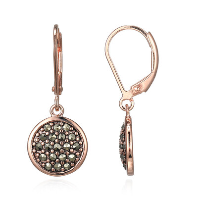 Orecchini in argento con Marcassite