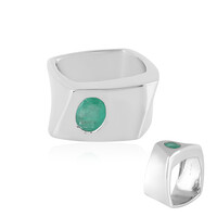 Anello in argento con Smeraldo Russo (de Melo)