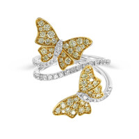 Anello in oro con Diamante Giallo SI2 (CIRARI)