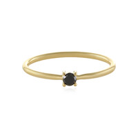 Anello in oro con Diamante Nero