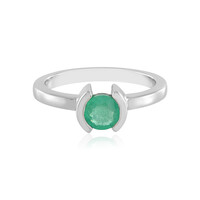 Anello in argento con Smeraldo Russo