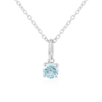 Collana in argento con Acquamarina