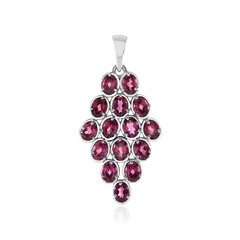Ciondolo in argento con Rodolite