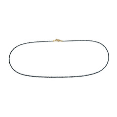 Collana in oro con Diamante Blu (CUSTODANA)