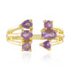 Anello in argento con Ametista Rose de France