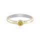 Anello in oro con Diamante Giallo I2