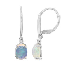 Orecchini in argento con Opale di Welo