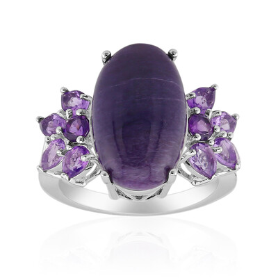 Anello in argento con Charoite