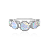 Anello in argento con Opale di Welo
