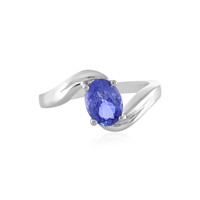 Anello in argento con Tanzanite
