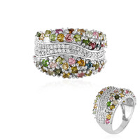 Anello in argento con Tormalina