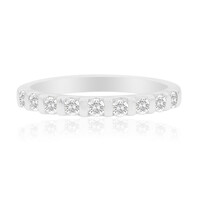 Anello in argento con Diamante I1 (G)