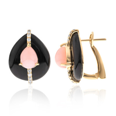 Orecchini in oro con Opale Rosa (CIRARI)