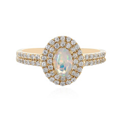 Anello in oro con Opale di Welo