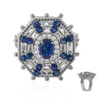 Anello in argento con Cianite (Dallas Prince Designs)