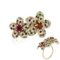 Anello in oro con Citrino Madeira (D'vyere)