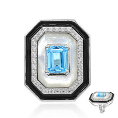 Anello in argento con Madreperla