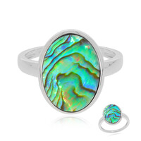 Anello in argento con Conchiglia Abalone
