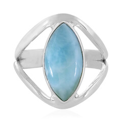 Anello in argento con Larimar