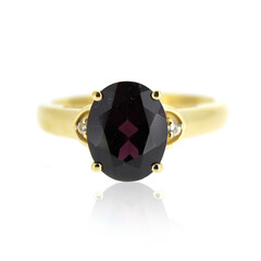 Anello in argento con Rodolite