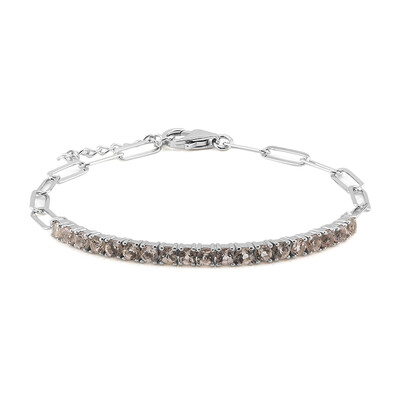 Bracciale in argento con Morganite