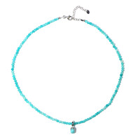 Collana in argento con Amazzonite