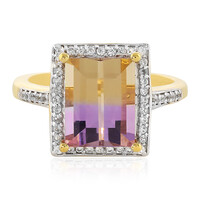 Anello in argento con Ametrina