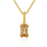 Collana in argento con Topazio Imperiale