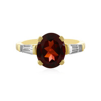 Anello in argento con Granato d’India
