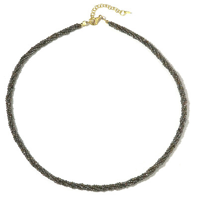Collana in argento con Zircone Fancy