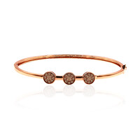 Bracciale in oro con Diamante Rose de France SI1 di Argyle