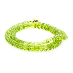 Collana in oro con Peridoto Kashmir
