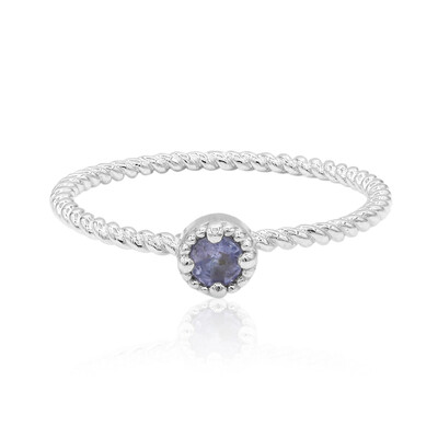 Anello in argento con Tanzanite