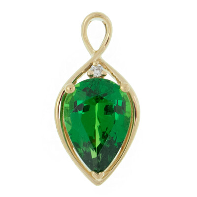 Ciondolo in oro con Tsavorite (AMAYANI)