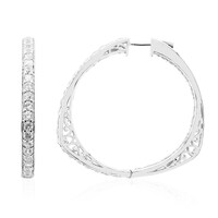 Orecchini in argento con Zircone (Dallas Prince Designs)