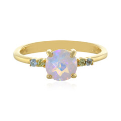 Anello in argento con Opale di Welo