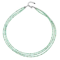 Collana in argento con Smeraldo Socoto
