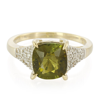 Anello in oro con Tormalina Cuprian